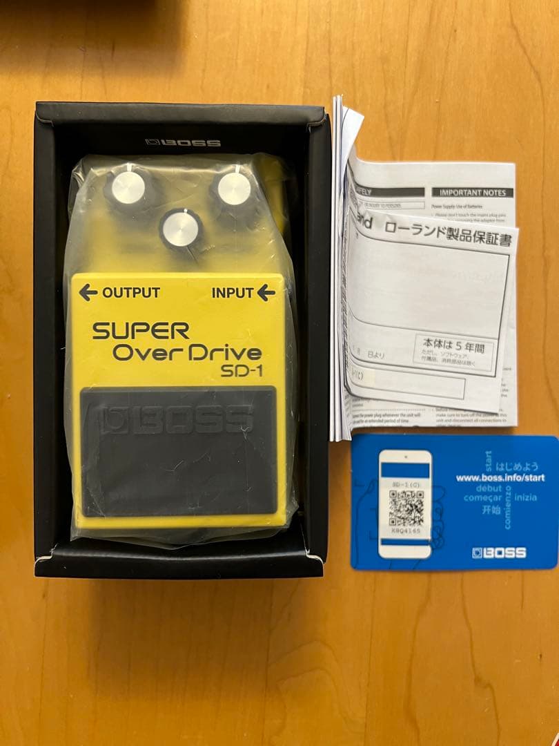 ギター BOSS SUPER Over Drive SD-1
