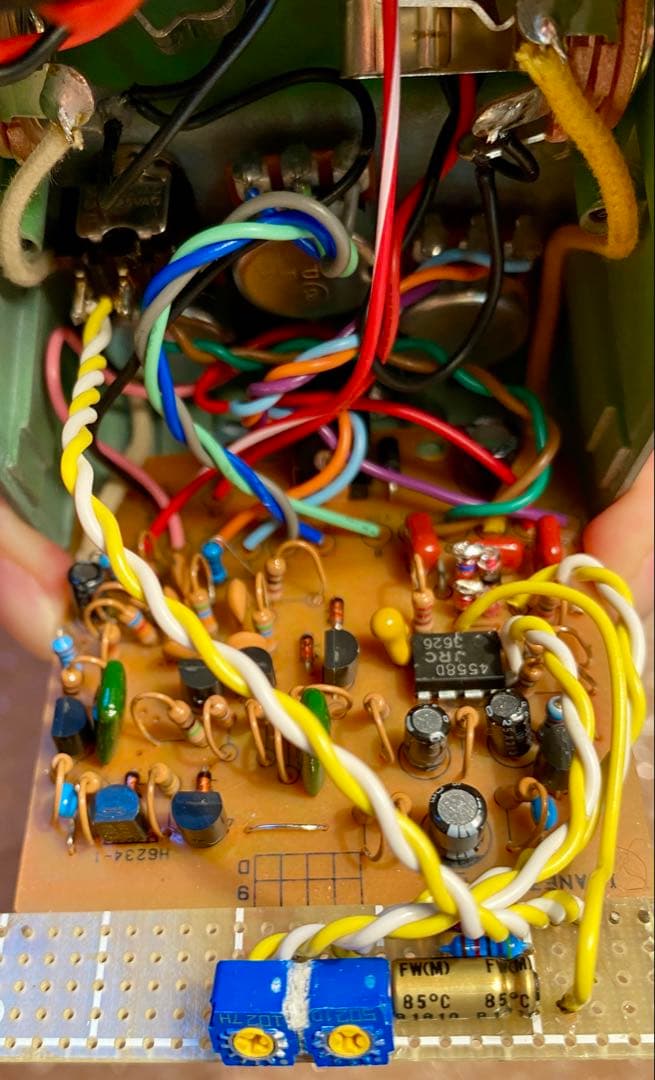 URA◯◯肉薄　Ibanez TS9 三木楽器MOD