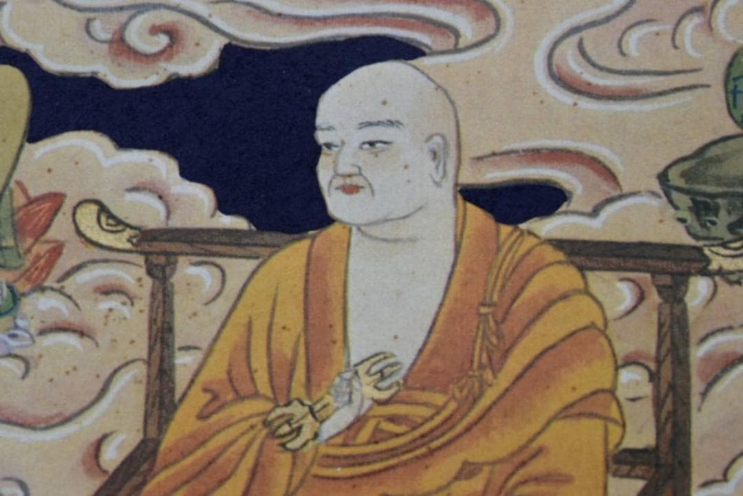【複製】作者不詳/弘法十三佛図/十三仏図/工芸品/掛軸/名家伝来/AA-332