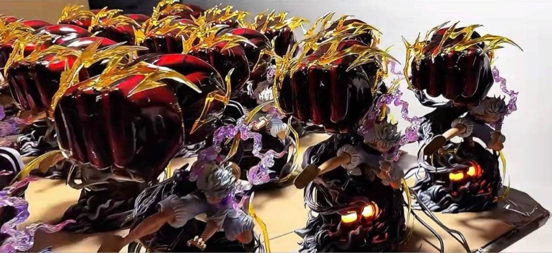 ワンピース ギア5 ニカ ルフィ【赤】 ガレージキット フィギュア