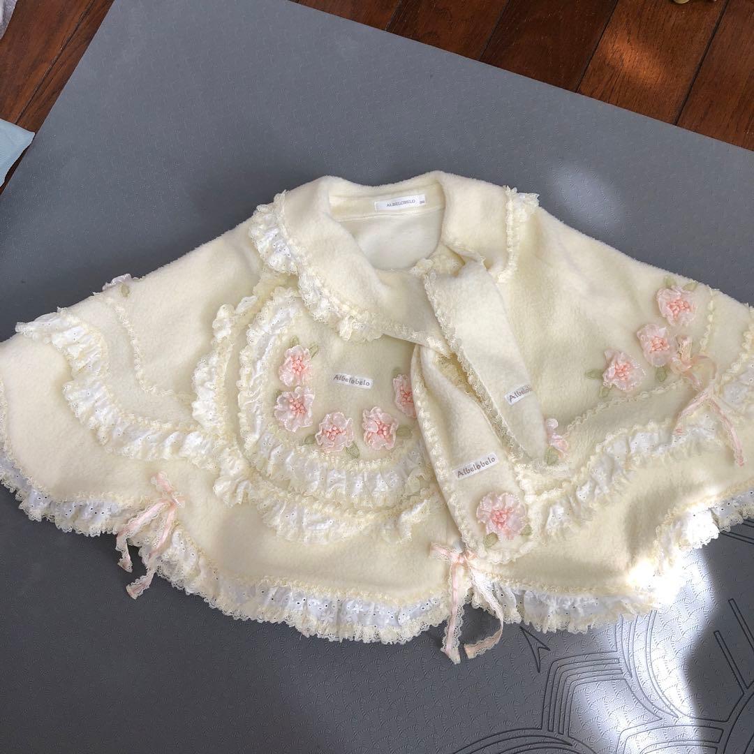 Albelobelo 花飾り付きアウター