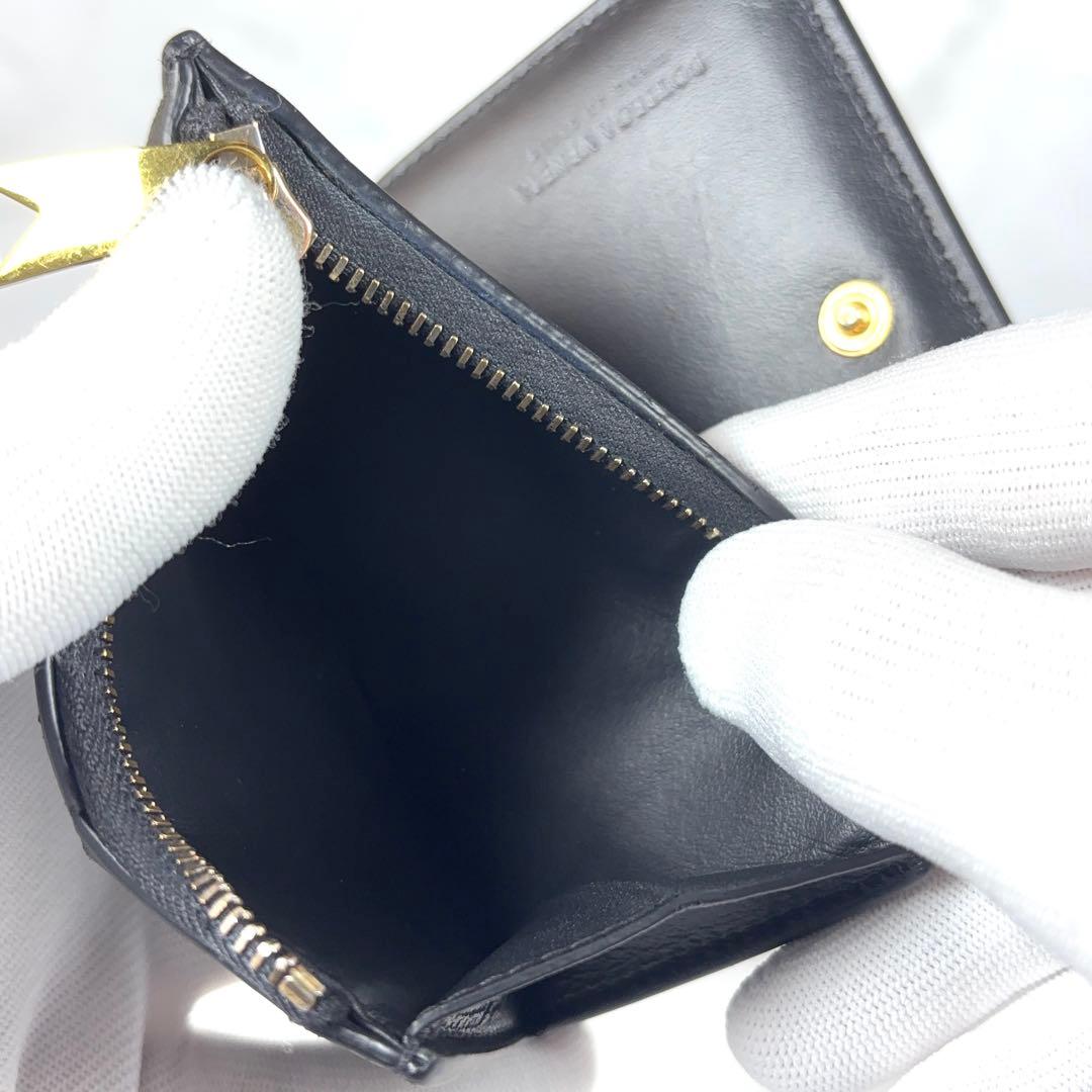 BOTTEGA VENETA 財布 2つ折り カセット 黒