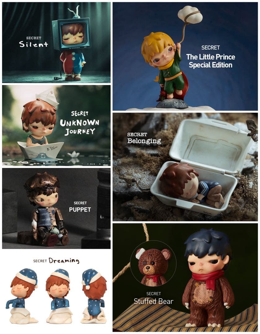 POPMART HIRONO シークレット　7点セット