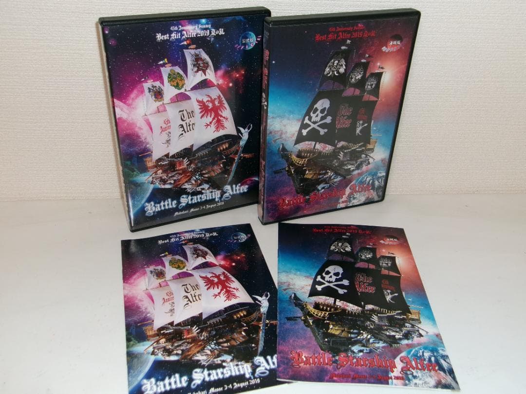 2506-2413 DVD THE ALFEE 2019 夏の乱 公式版＆海賊版