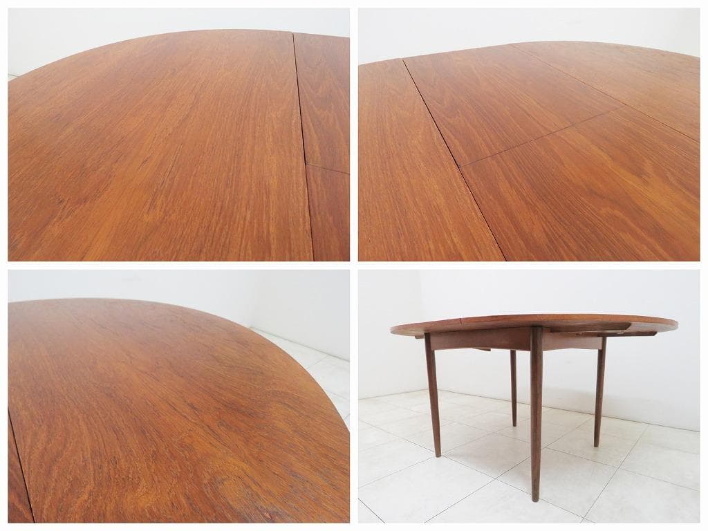 ロル イギリス G-PLAN 1950's ヴィンテージ 拡張式 テーブル