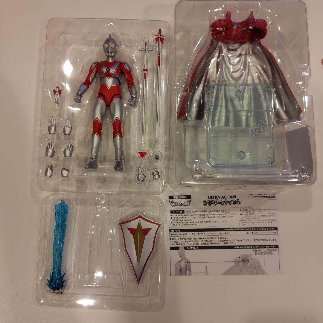 ウルトラアクト 6体、ブラザーズマントセット