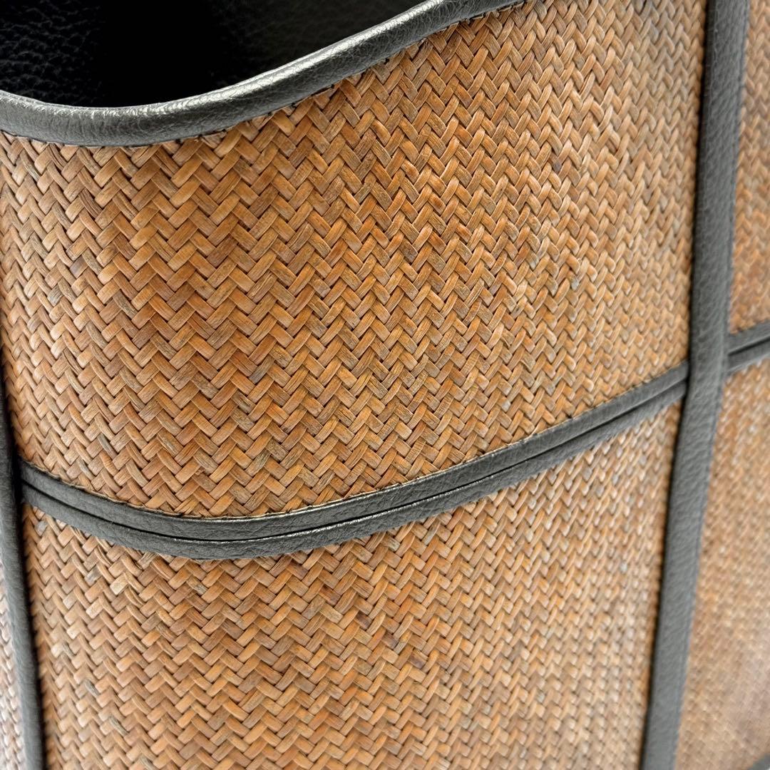 網代バッグ　和想庵衿秀　和装バッグ　6453