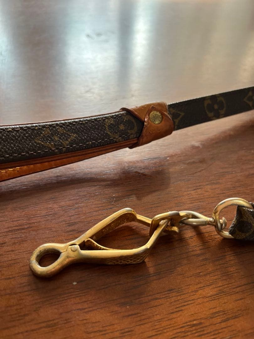 さ*割様 ルイヴィトン　ドックカラー　リーシュ　セット　中型犬　首輪　リード