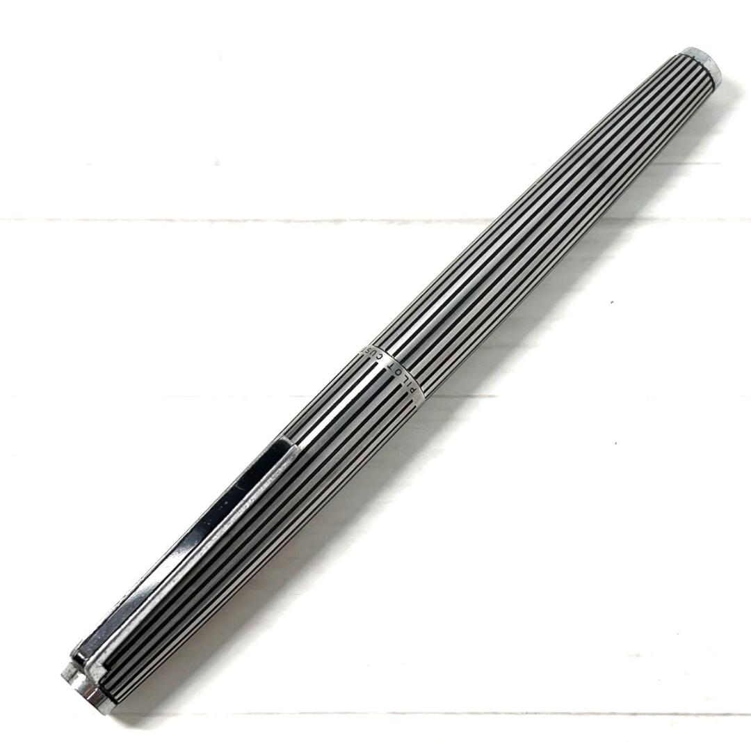 パイロット 万年筆 カスタムK ストライプ 18KWG F ビンテージ U125