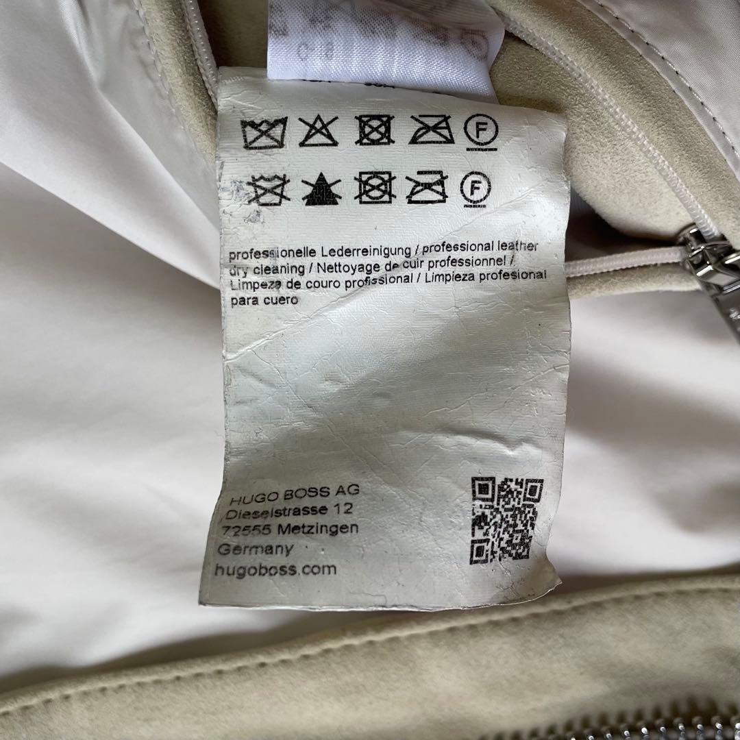 HUGO BOSS 最高峰Tailored 羊革 スエード レザージャケット