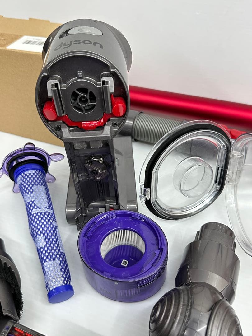 美品　綺麗　ダイソン掃除機　SV25 新品バッテリー付き　セット　中古　動作保証