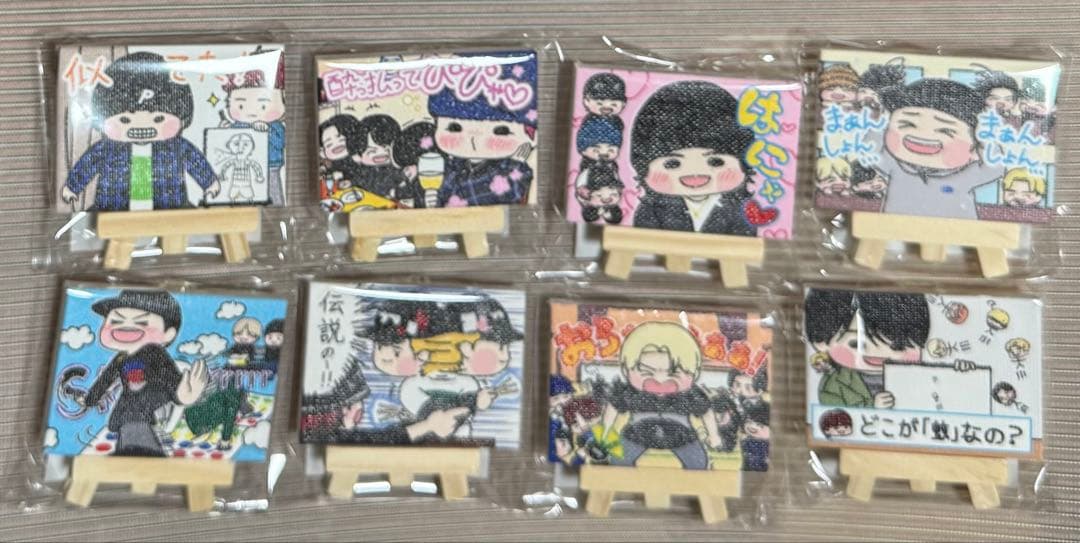 まぜべや ミニキャンバスアート 8種類コンプセット