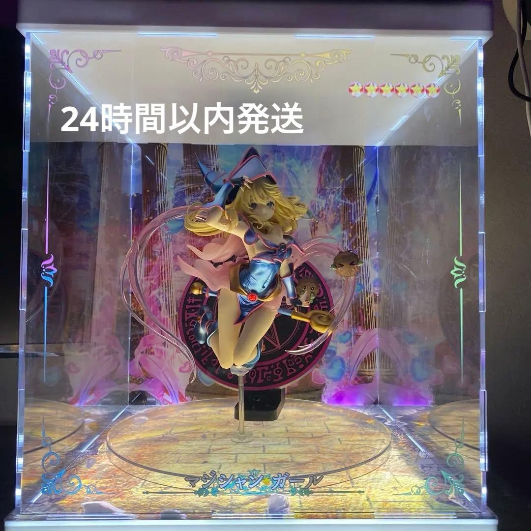 1/6 マギアーツ ブラックマジシャンガール フィギュア 専用ケース上下照明付