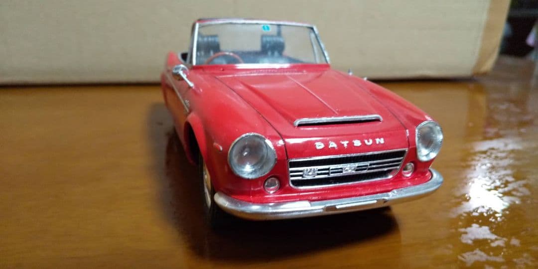 プラモデル完成品1/24 ダットサンフェアレディ