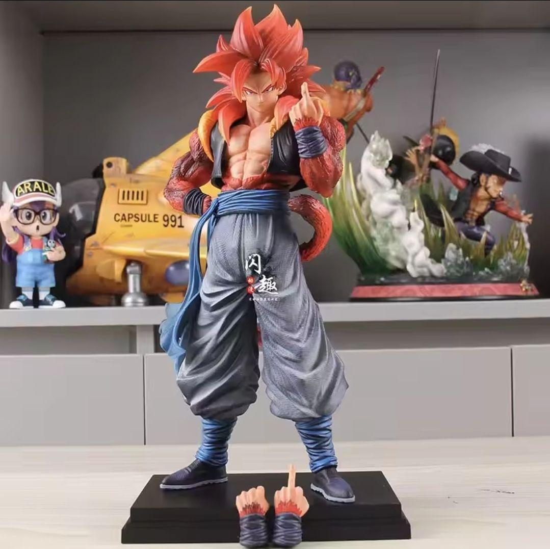 ドラゴンボール 超サイヤ人4 悟空 フィギュア ガレージキット塗装済み