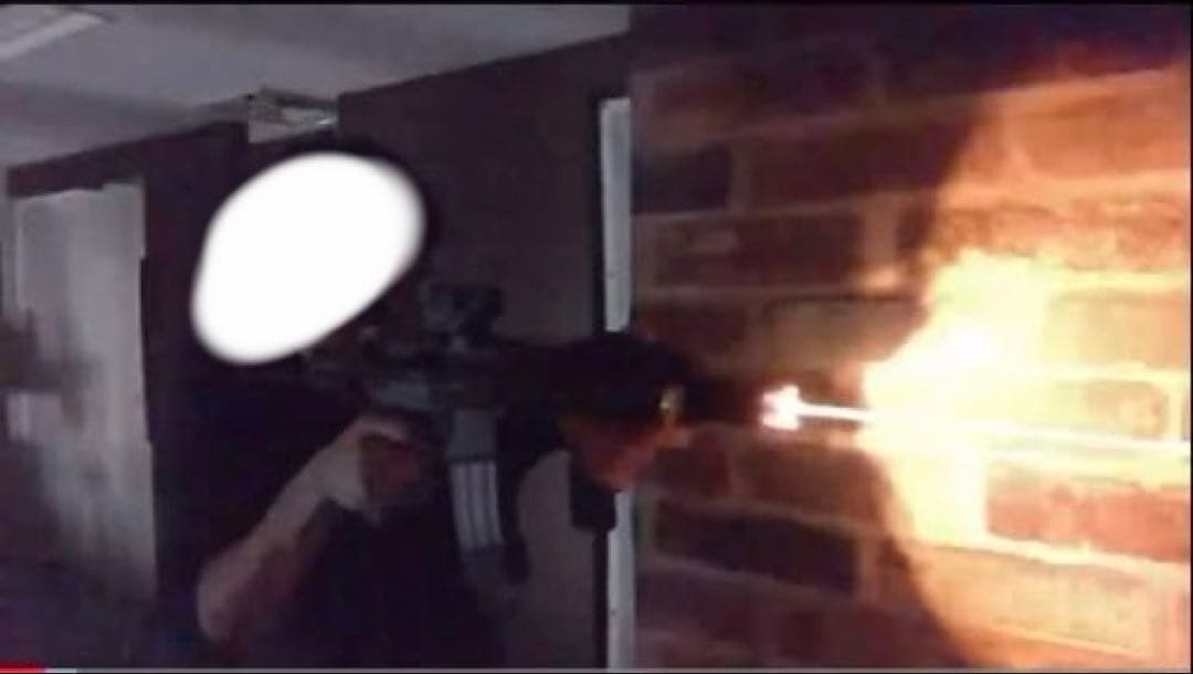 東京マルイ CQBR BLOCK1 ガスブローバックマシンガン　カスタム