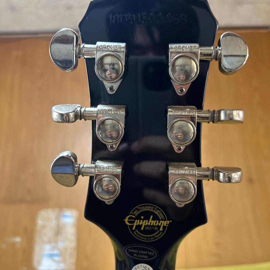 エピフォン レスポール ブラック　アンプ　フルセット