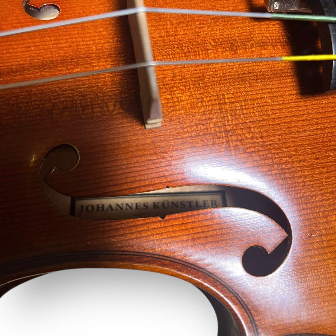 ヨハネスキュンストラー バイオリン 4/4 弓ケース付 約20万円相当