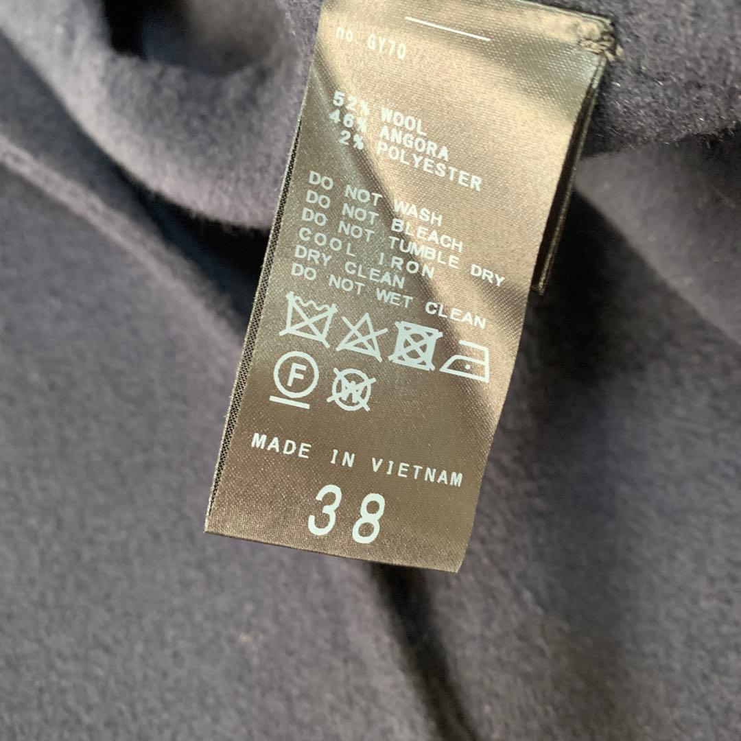 専用美品　Deuxieme Classe ウールアンゴラ ロングベスト　ネイビー