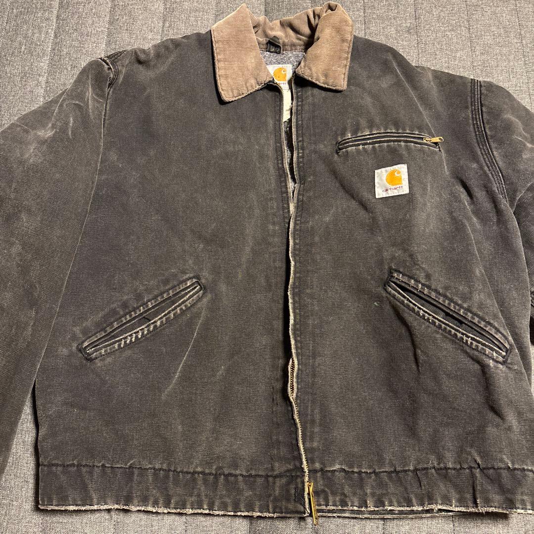 Carhartt ダークグレー　デトロイトジャケット