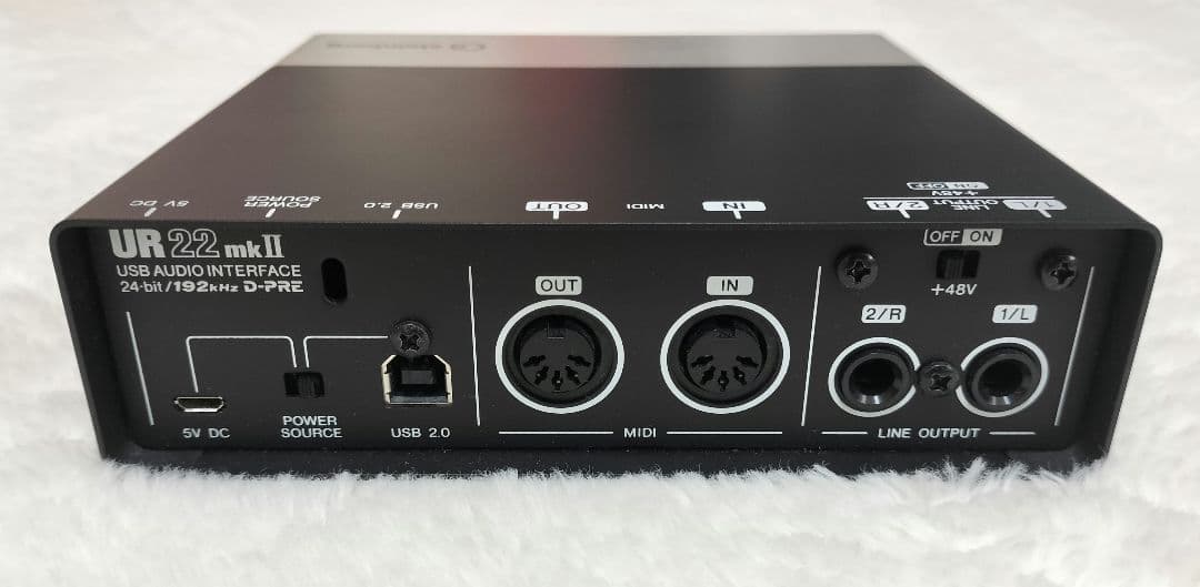 Steinberg UR22mkII オーディオインターフェース