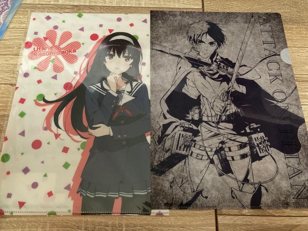 クリアファイル　まとめ売り　アニメ　ゲーム　マンガ