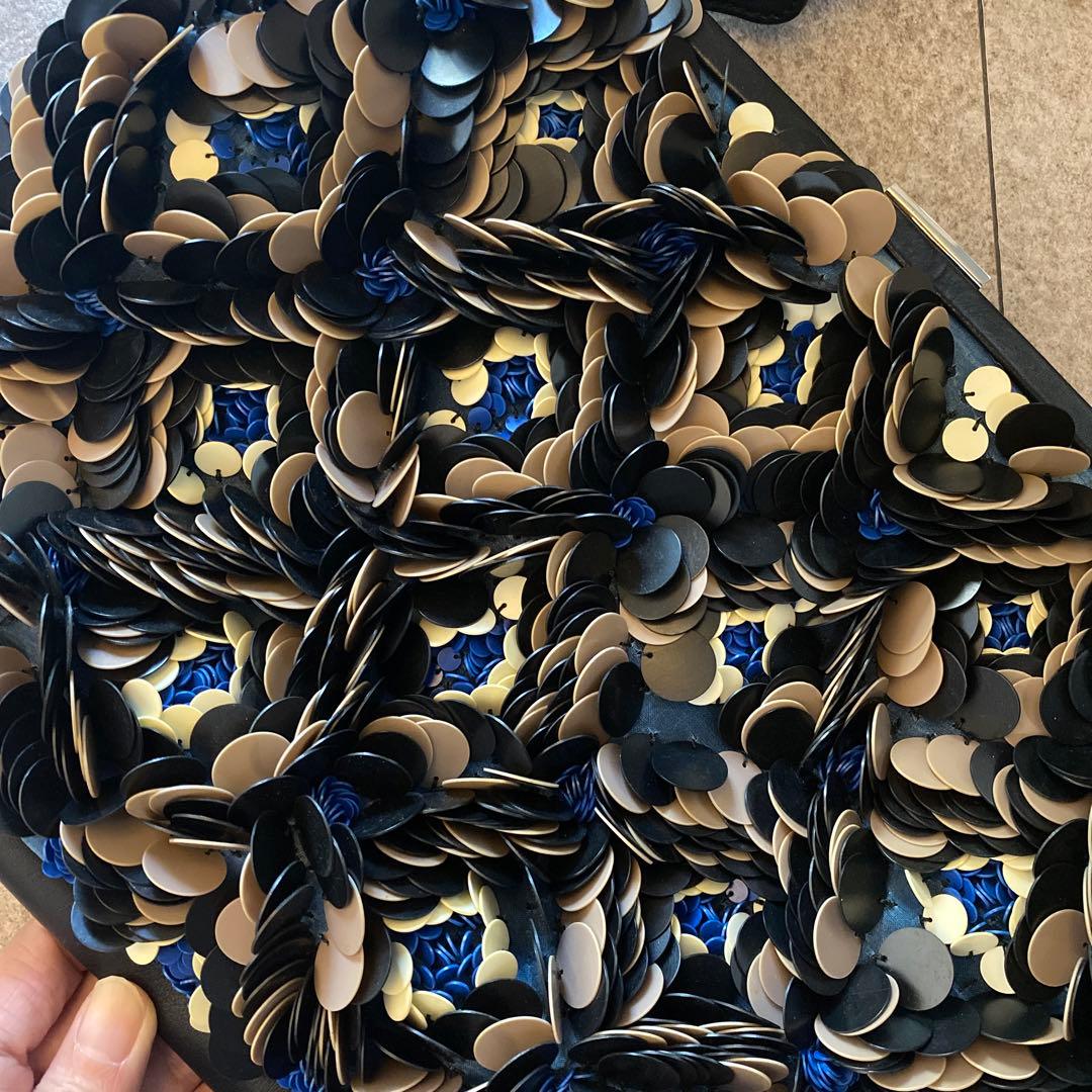 Marniマルニワンハンドルバックビジュークラッチ