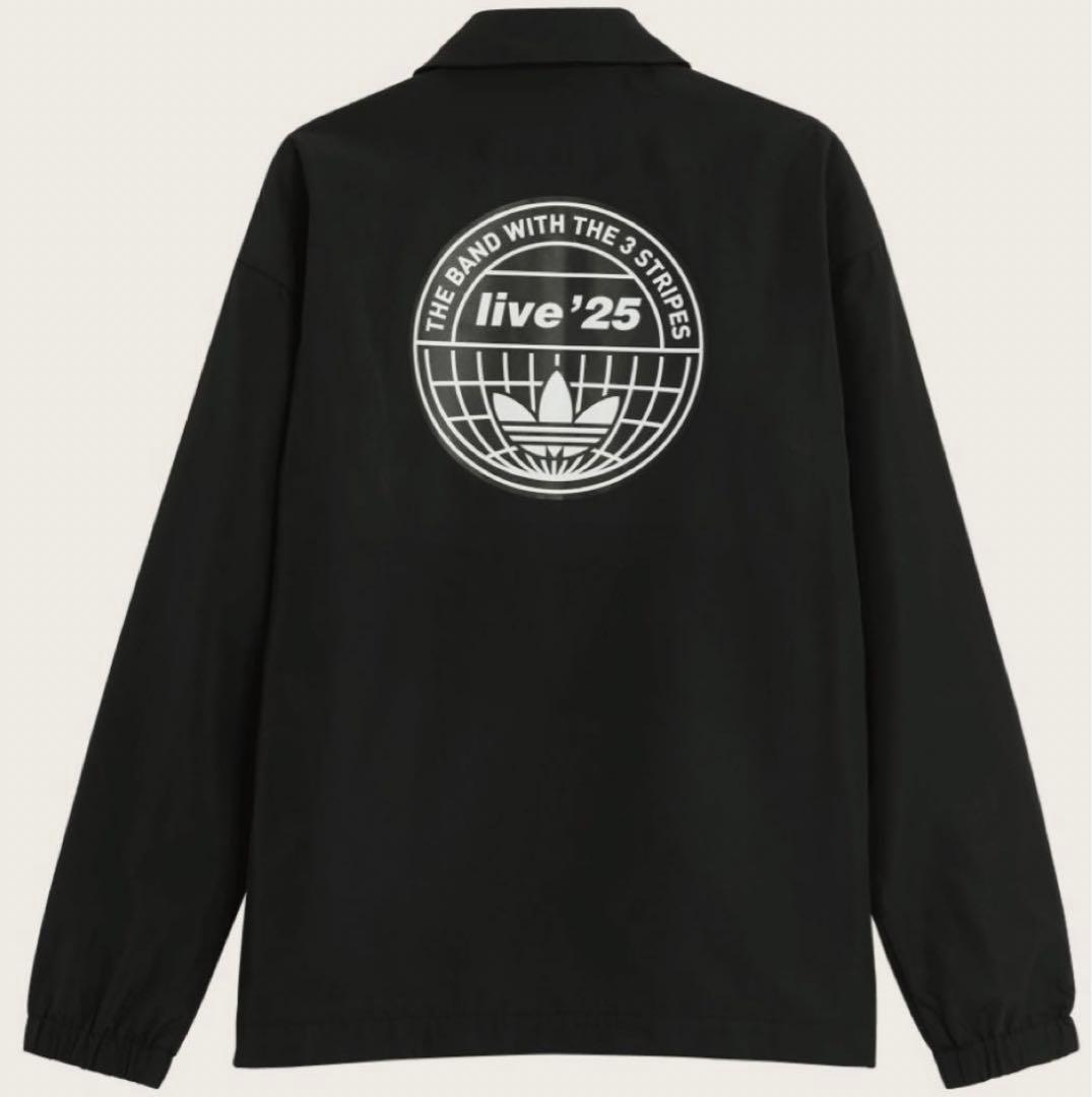 【完売品】﻿ adidas × oasis コーチジャケット　黒　Mサイズ