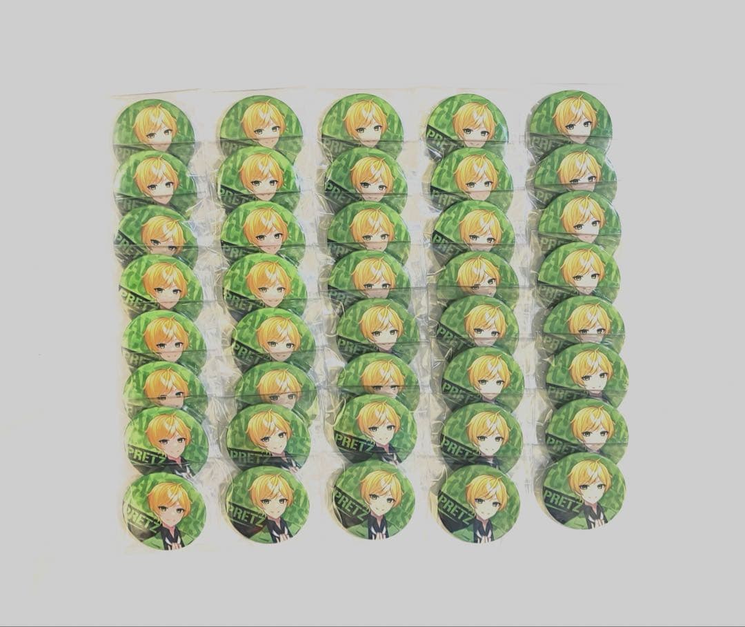 amptak ぷりっつ　缶バッジ