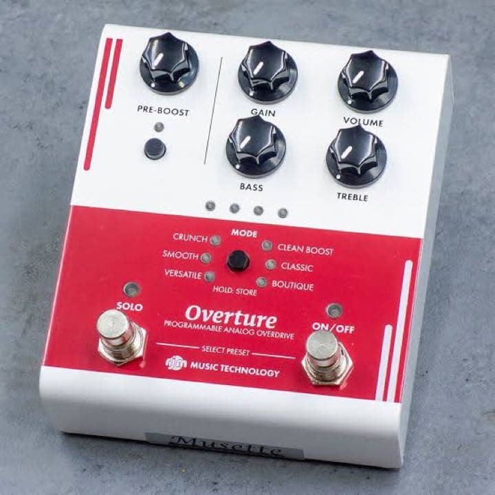 値下げしました。MIDI対応オーバードライブ　RJM Overture