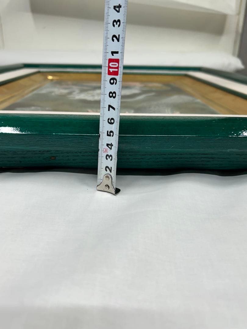 珍品 龍 陶板額