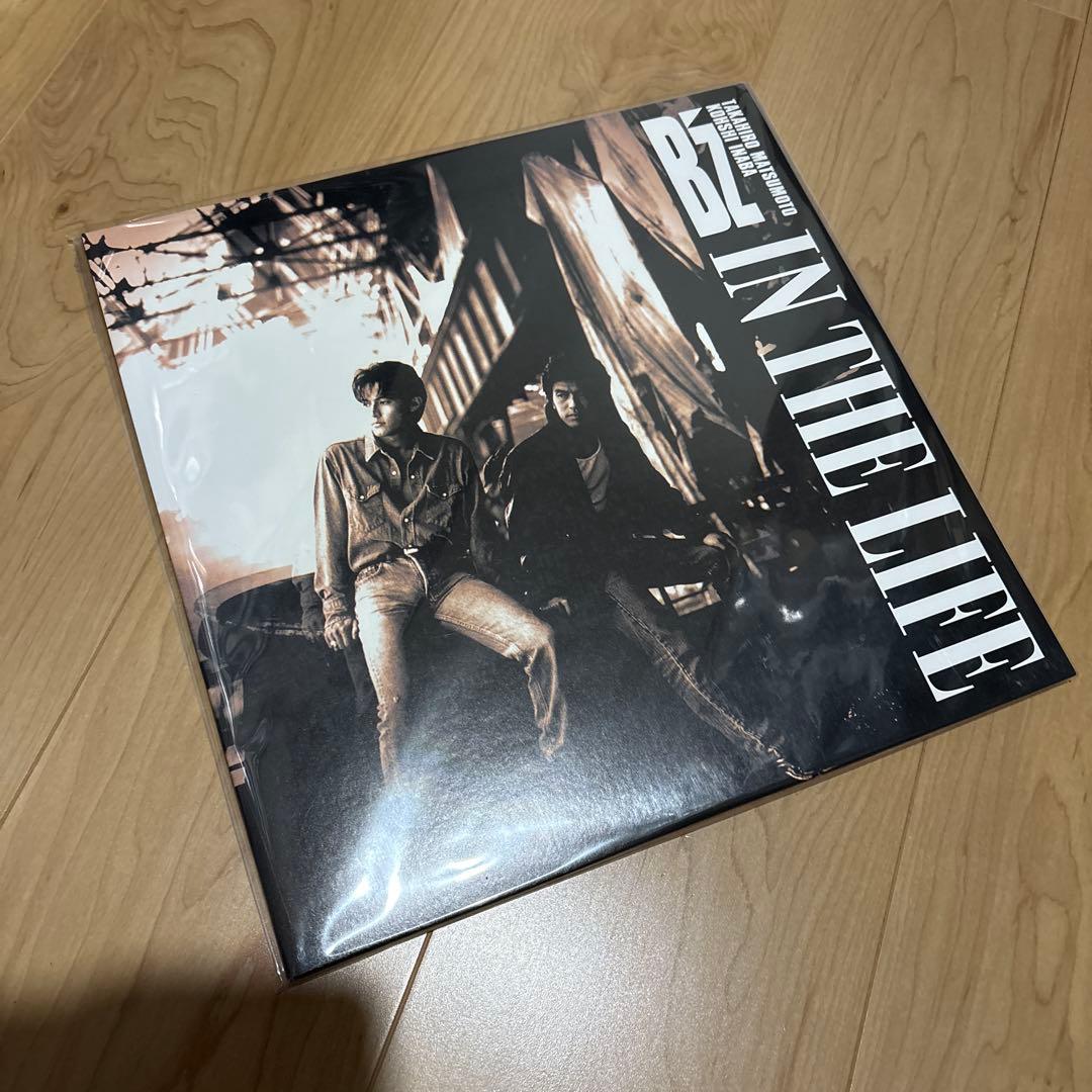 B'z/ IN THE LIFE アナログLPレコード盤　未開封
