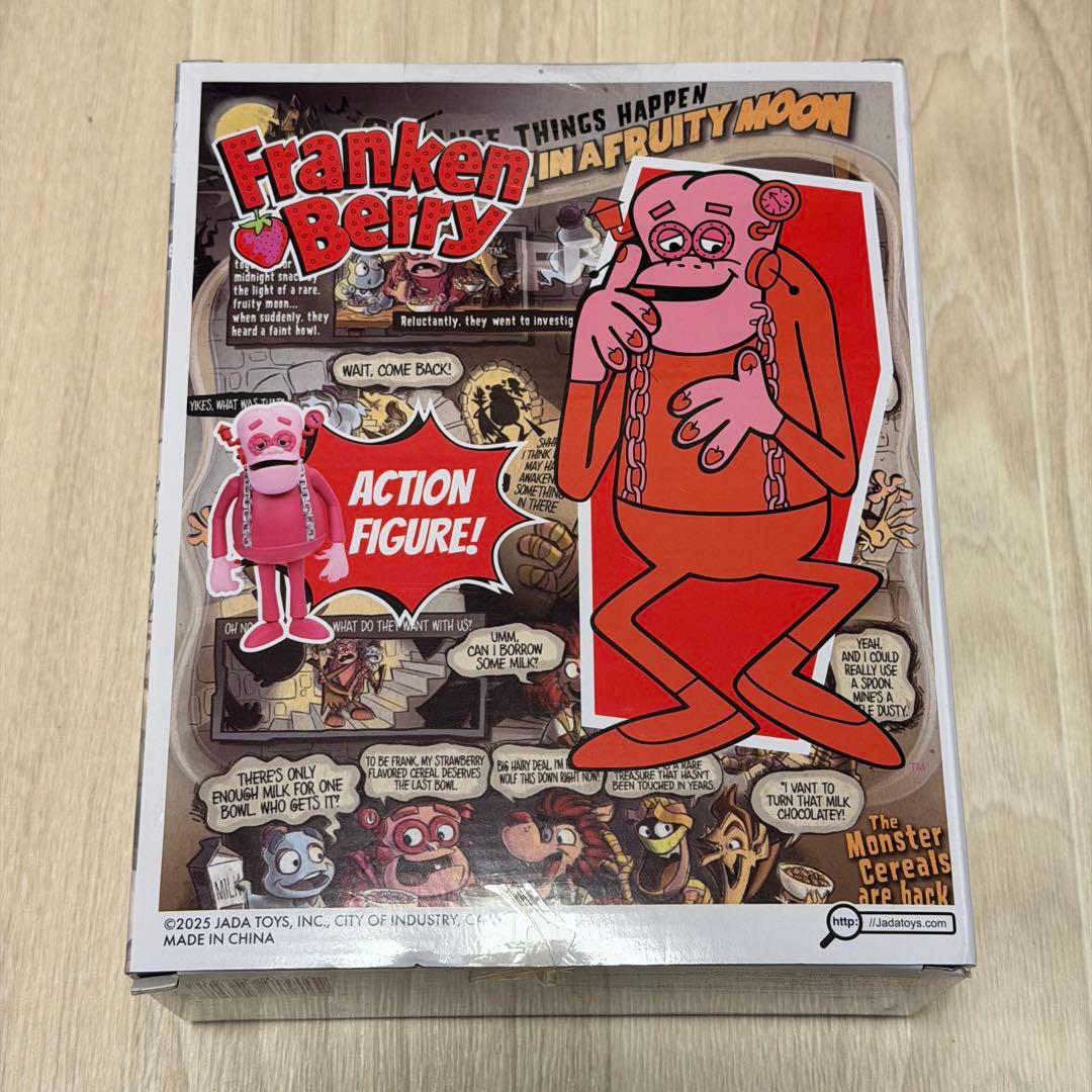 【日本未発売】Franken Berry アクションフィギュア フランケンベリー