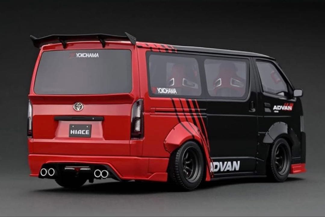 ignition model 1/18 T・S・D WORKS HIACE