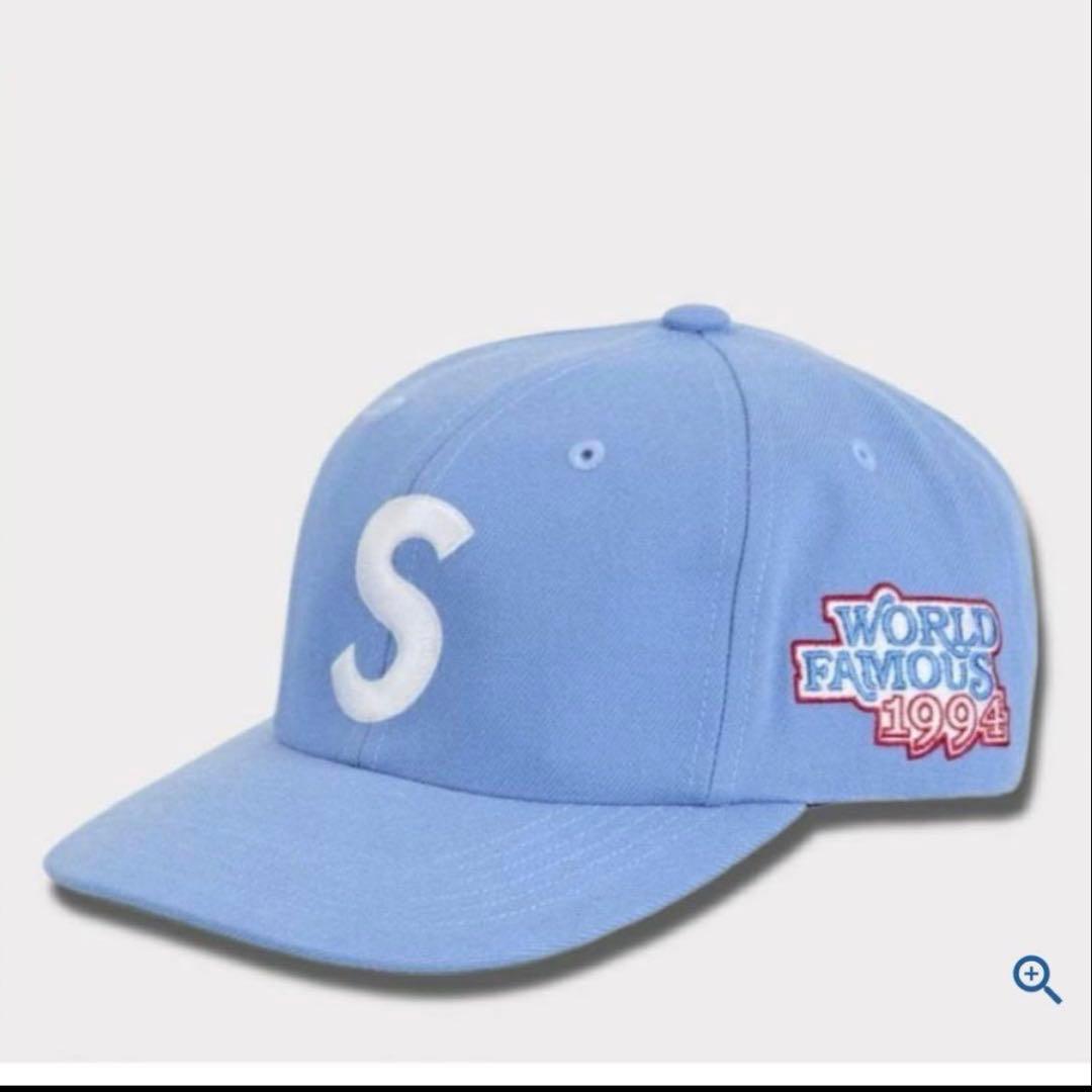 Supreme 2025SS World famous Sロゴ キャップ