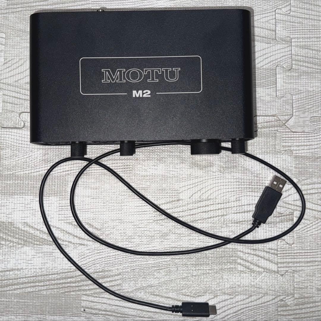 motu m2 オーディオインターフェース