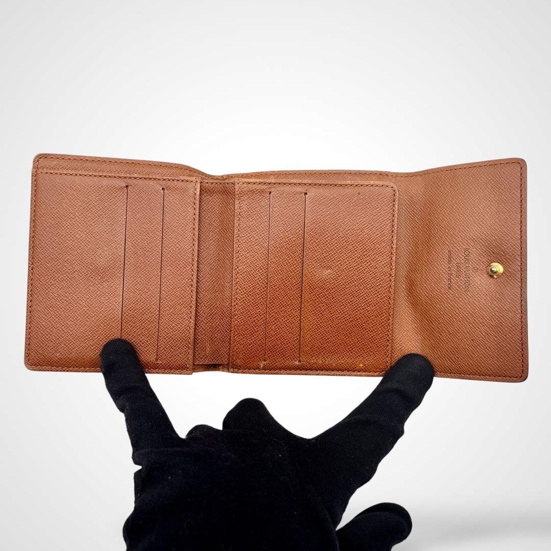 ルイヴィトン モノグラム ポルトモネ ビエ カルトクレディ 三つ折り財布 廃盤