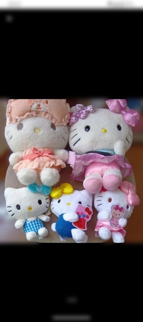 ハローキティ ぬいぐるみ 5体セット（新品タグ無し）