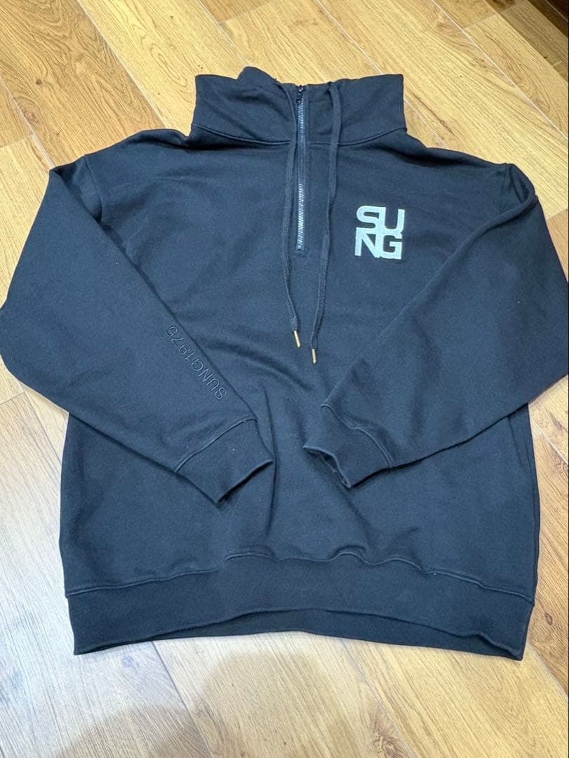 【限界値下げ】秋山成勲 着 完売品 sung1975 パーカー 黒