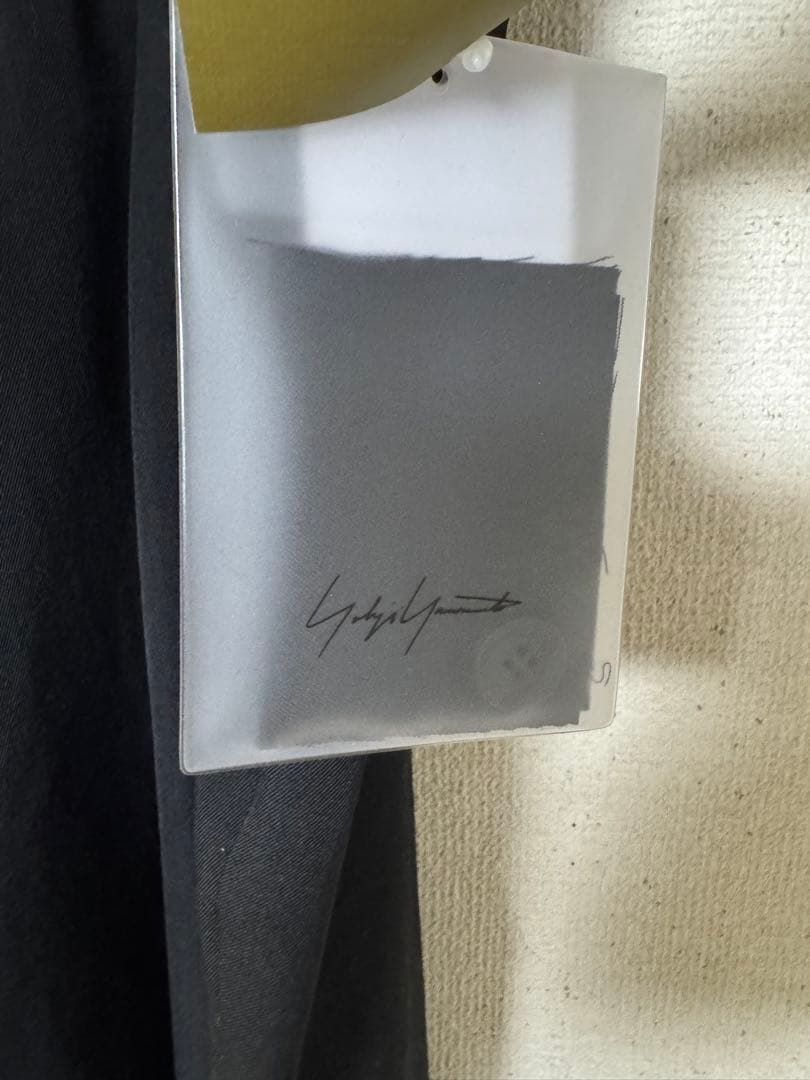 今期 試着のみ未使用 ヨウジヤマモトプールオム ドレープパンツ ウールギャバジン