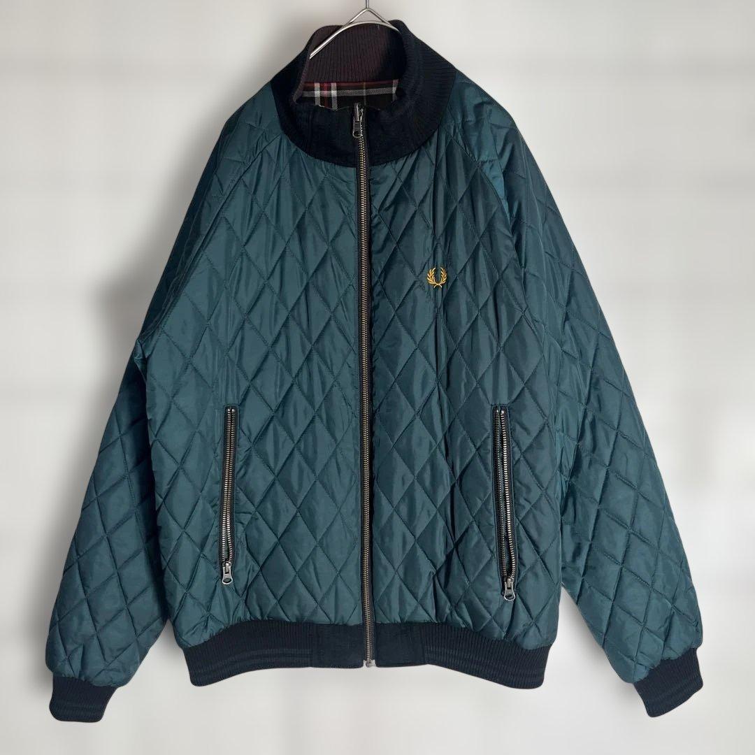 フレッドペリー FRED PERRY キルティング リバーシブル ジャケット