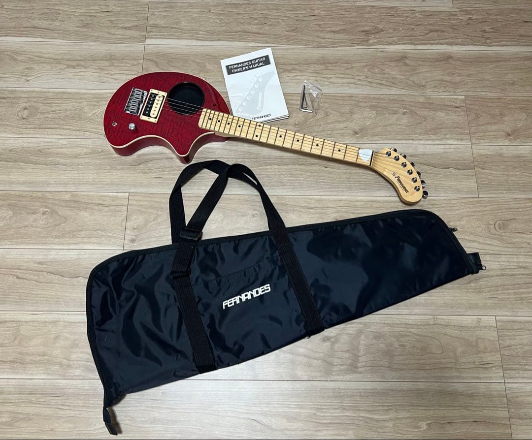 FERNANDES エレキギター 赤 ゾウさんギター　ZO-3GF 希少