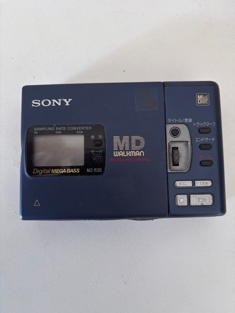 SONY MZ-R30 ポータブルミニディスクレコーダー