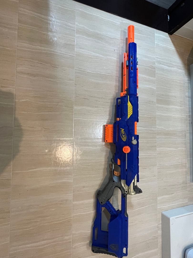 NERF N-Strike Elite エアソフトガン 青/オレンジ