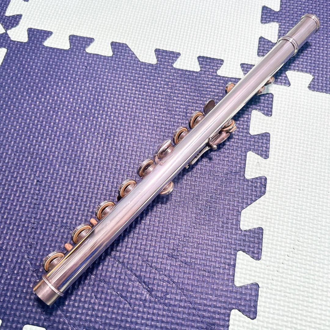 希少 ミヤザワフルート 25周年記念モデル 9K 頭部管銀製