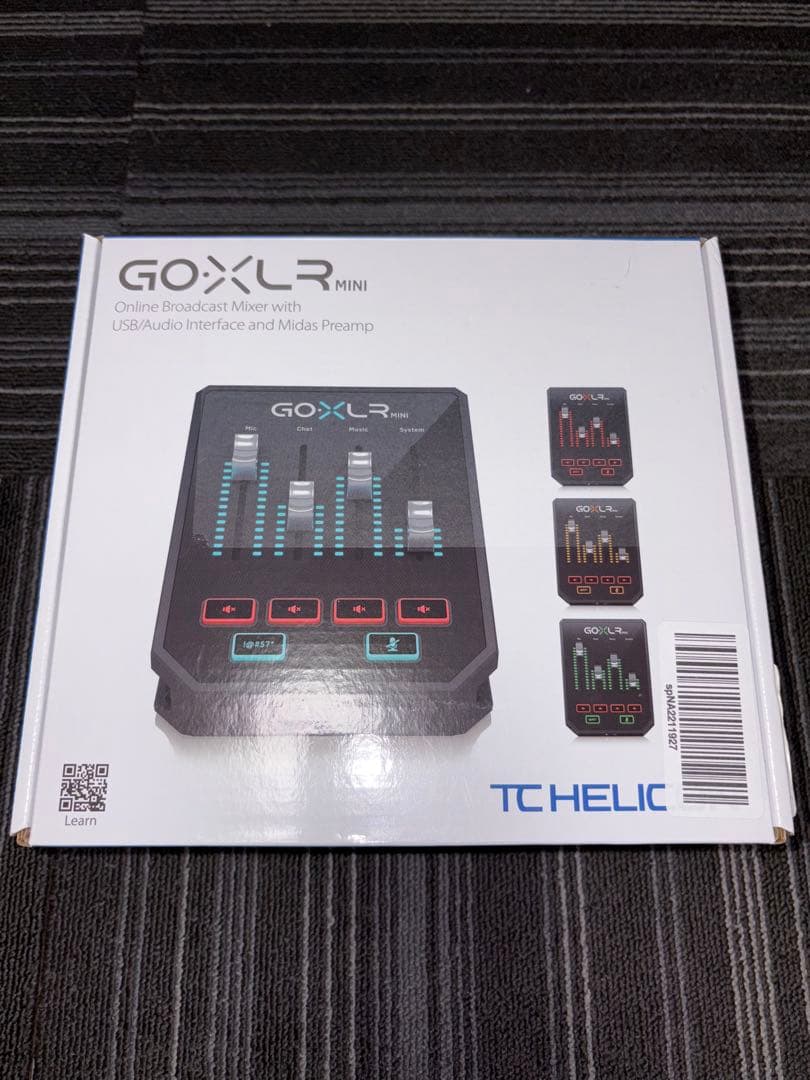 TC HELICON MIDAS GO XLR MINI【国内正規品】
