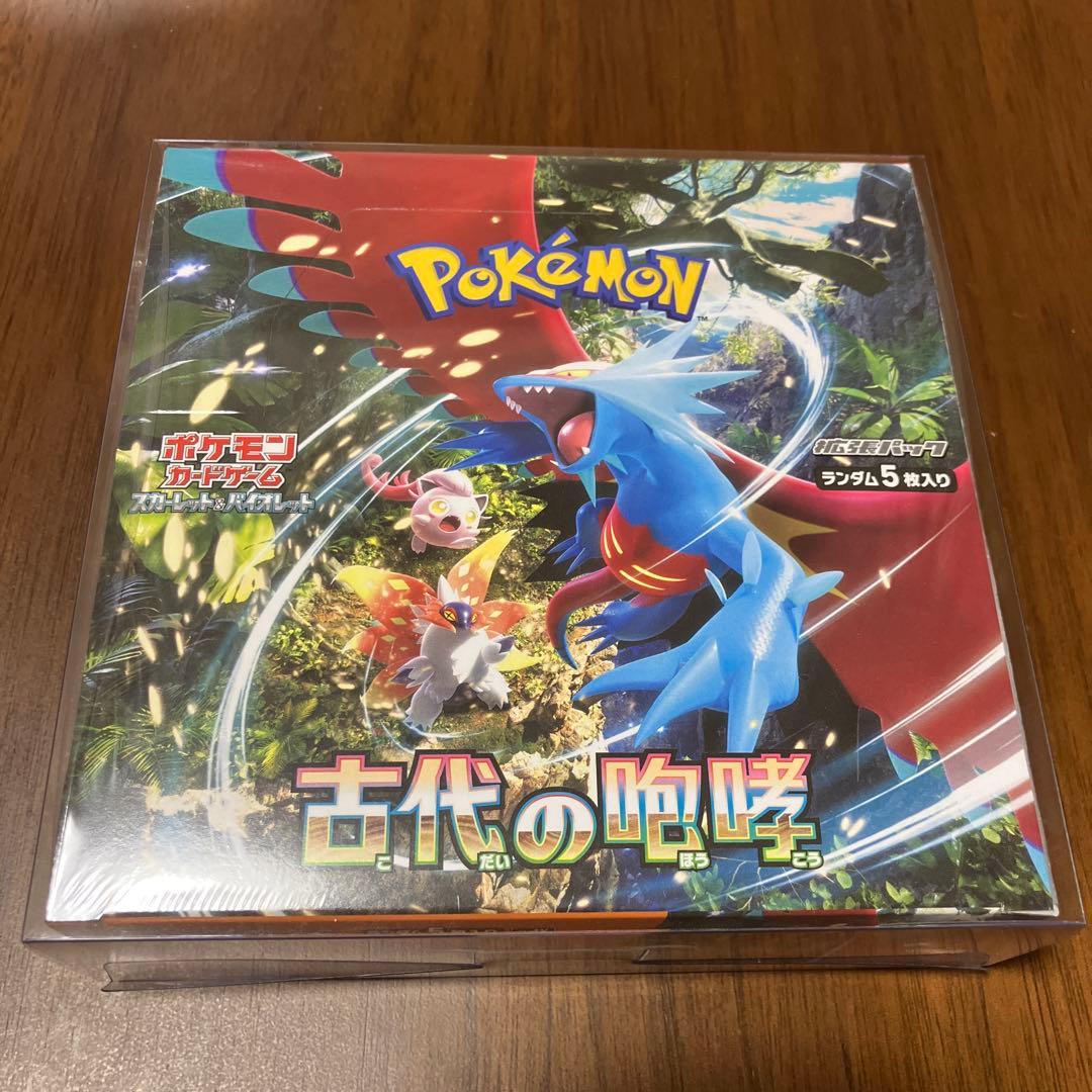 【新品未開封 シュリンク付き】ポケモンカード 古代の咆哮1BOX