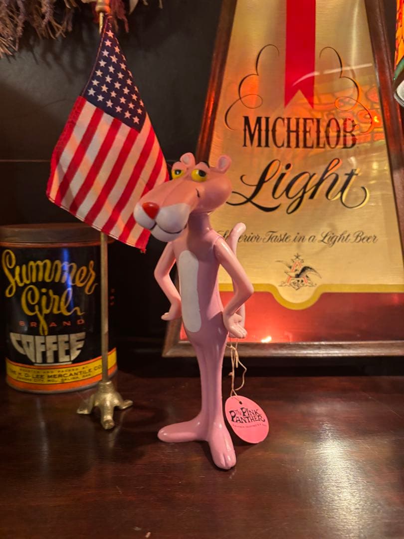 70s Dakin Pink Panther ピンクパンサー フィギュア※タグ付