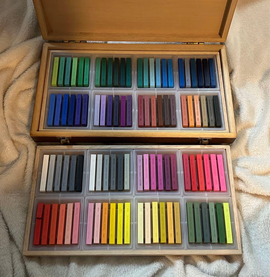 【即購入可】NOUVEL CARRE PASTEL 96色 木箱