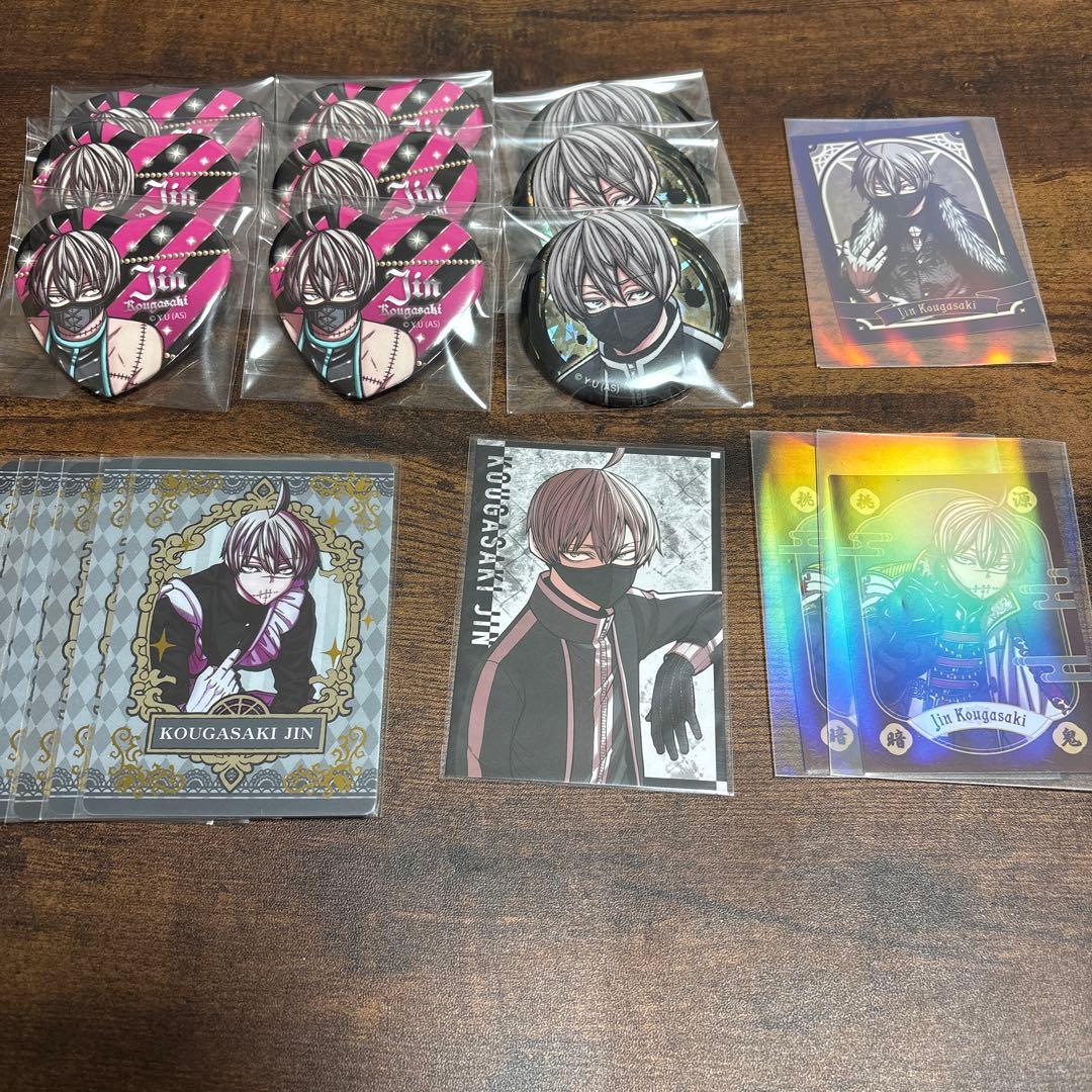 桃源暗鬼 皇后崎迅マンガ展ホロ缶ハート缶 Muzzleメイドトレカ 特典 メタカ